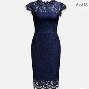 Miusol Women's Floral Lace Cocktail Dress